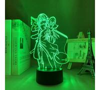 Lámpara LED de anime That Time I Got Reincarnated As A Slime Rimuru Tempest para decoración de habitación de niños, Slime Isekai, luz 3D, regalo de anime