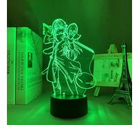 Lámpara LED de anime That Time I Got Reincarnated As A Slime Rimuru Tempest para decoración de habitación de niños, Slime Isekai, luz 3D, regalo de anime