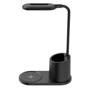 Lámpara LED de Escritorio/Mesita de Noche Iluminación Regulable, Carga