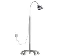 Lámpara LED de examen médico, diseño de cuello de cisne para uso dental, ginecológico y de mascotas, móvil y ajustable