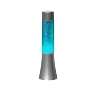 Lámpara LED de lava con purpurina con luz de fiesta que cambia de color, lámpara con purpurina, funciona con pilas, luz de estado de ánimo