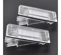 Lámpara LED de matrícula para Renault Espace Scenic Laguna Fluence Captur Modus para Dacia Duster Lodgy Logan