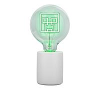 Lámpara led de neón decorativa de minecraft creeper - bombilla de vi