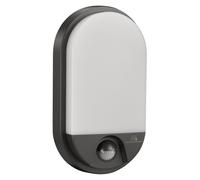 Lámpara LED de pared con sensor de movimiento crepúsculo a amanecer IP54 camino