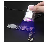 Lámpara LED de resina UV de curado con pegamento, luz ultravioleta USB, 405 nm, 365 nm, 395 nm, reparación de teléfono, placa de circuito verde, piezas de mantenimiento con eficiente disipación de