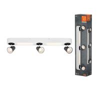 Lámpara LED De Techo Aplique Decoración 3 Spot Neptune 26W 2450lm Blanco Cálido