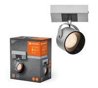 Lámpara LED De Techo Aplique Decoración Bombilla Júpiter Plata 5,8W 500lm