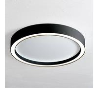 Lámpara LED de techo Bopp Aura, Ø 40 cm, blanco/negro