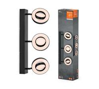 Lámpara LED De Techo Foco Saturn Negro 29W 3270lm 3000K/4200K/6500K Cct