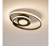 Lámpara LED de techo Lindby Thalina, 45cm, atenuable, Infinity Tunnel