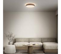 Lámpara LED de techo ORBIS MARIANO de OSRAM, madera/blanco, Ø 51 cm, atenuable