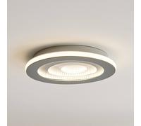 Lámpara LED de techo ORBIS SPIRAL de OSRAM, Ø 51 cm, gris, clickdim