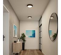 Paulmann Malik plafón LED, 3 step dim negro