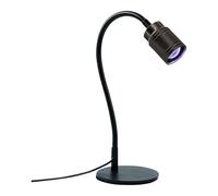 Lámpara LED de uñas manos libres, sensor inteligente 360 flexible, cuello de cisne, lámpara de uñas de secado rápido, luz profesional de secado rápido para arte de uñas 3D y aplicación de puntas