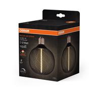 OSRAM Decor LED Globo Filamento Paja E27 3,5W negro 1800K