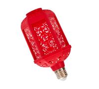 Lámpara LED Decorativa De Año Nuevo Chino, Casquillo E27 - Linterna Con Proyección De Personajes Fu, Bombilla 30W Con 7 Modos De Cambio De Color Para Balcón, De Primavera | Iluminación