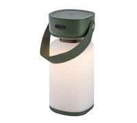 Lámpara LED decorativa de pie con asa, 3W, 120 lm, certificada IP44 en verde