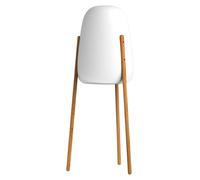 Lámpara LED decorativa Rocket 145 (9 W, Blanco/Madera, L x An x Al: 63,5 x 63,5 x 145 cm, Blanco cálido)