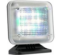 Lámpara LED falsa simulador de TV, disuasorio antirrobo con 4 modos y temporizador para seguridad en el hogar, dispositivo de protección contra robo