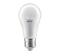 Lámpara LED GTV bombilla E27 3000K blanco cálido - sin parpadeo, duradera - para iluminación LED en casa y oficina