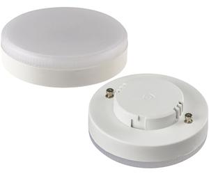 Lámpara LED GX53 9W 805lm 25mm bombilla plana no regulable luz blanco cálido