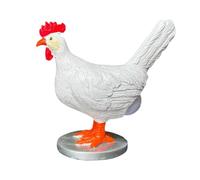 Lámpara LED huevo ponedora, luz nocturna de gallina 15x14 cm, decoración