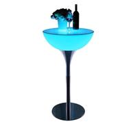 Lámpara LED impermeable que cambia de color para mesa de cóctel para el hogar, dormitorio, patio y decoración par (80 x 80 x 110 cm)