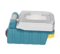 Lámpara LED inalámbrica compatible con Makita de 18 V, función de temporizador con interruptor inteligente, tecnología de protección extrema,