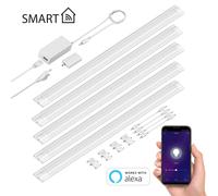 Lámpara LED inteligente para debajo del armario SIRIS blanco mate Controlador