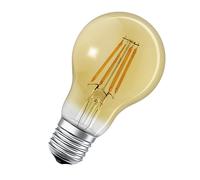 LEDVANCE Lámpara LED inteligente WiFi E27 vidrio dorado Blanco cálido 2400K 680 lm - 1 paquete