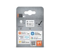 Lámpara LED inteligente SMART+ MATTER Multicolor C 4099854194917