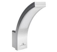 Lámpara LED Maclean Diseño plata 10W 800lm IP54 Universa MCE343 SV [EEK: B]