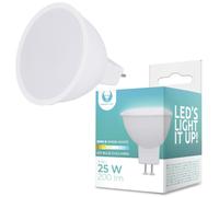 Lámpara LED MR16 12V 3W Blanca Q. 3000K 200Lm