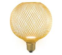 Lámpara LED OSRAM E27 Jaula Dorada Ø 12.5 cm 2700 K 300 lm Luz Cálida