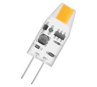 OSRAM LED Micro Pin lámpara con base G4, blanco cálido (2700K), 12V, de bajo voltaje, 1W, reemplazo para la convencional de 10W