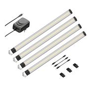 Lámpara LED para debajo del armario SIRIS montaje en esquina plano 50cm c/u