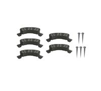 Lámpara LED para Exteriores, 60 W, aro LED para árboles - Iluminación paisajística Resistente al Agua IP65 para Patio y jardín - Diseño Que Abraza los árboles para Plantas y césped - Luz Neu