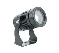 Lámpara LED para Exteriores, Foco LED de Haz Estrecho de 3 W, proyector Exterior Impermeable IP67, iluminación de Exteriores con Control Remoto para Paredes de Edificios, Color Azul, AC85-26