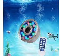 Lámpara LED para Exteriores, Luces RGB subacuáticas para estanques - Lámpara de Fuente Impermeable IP68 Que Cambia de Color, iluminación paisajística con Control Remoto para Piscinas y jardi