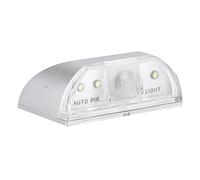 Lámpara LED para Ojo de Cerradura con Sensor de Movimiento Infrarrojo Automático, 4 Luces Recargable, Ideal para Puertas con Orificio de Llave, Iluminación Especial Segura y Eficiente