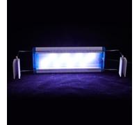 Lámpara LED para Pecera Compacta de PVC, Ahorro Energético(18cm) | Cuerpo Ultrafino, Disipación Térmica Eficaz, Instalación Sencilla, Alta Luminosidad, Larga Duración y Almacenamiento Práctico