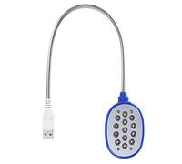 Lámpara LED para Portátil,Escritorio Flexible Luz Nocturna Protección Ocular Portátil Lámpara de Lectura USB,Mesa Ordenador Portátil Trabajo de Estudio Lectura Portátil Iluminación Nocturna Luz LED