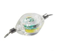 Lámpara LED portátil de señuelo de pesca, diseñada para atraer peces sin esfuerzo tanto en entornos de mar como de agua dulce (verde)