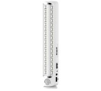 Lámpara LED recargable Anti-apagón 32+80 LED 6000K 9W 650Lm (Blanco) - REXER