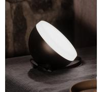 Lámpara LED recargable New Works Sphere IP67 bronce oscuro