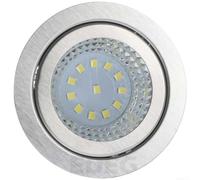 Lámpara LED redonda de 12 V para repuesto de iluminación de campana extractora compatible con sistemas estándar de 12 voltios y construcción de metal PP