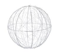 Lampara led redonda luz colgante iluminación moderna 3 pilas 160 g 20 cm