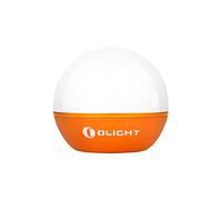 Lámpara LED RGB de alto rendimiento para camping con 8 modos de iluminación con base magnética y luz blanca de 75 lúmenes (Naranja)