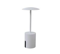 Lámpara LED Rocket recargable y regulable blanca