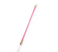 Lámpara LED SELETTI Linea, fucsia, detalles de madera, universal True